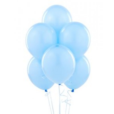 Balloons latex sky blue x10